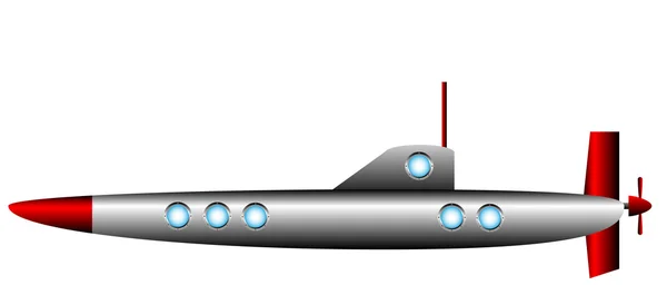 Sottomarino — Vettoriale Stock