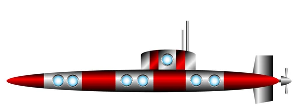 潜艇 — 图库矢量图片