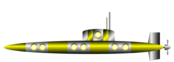 Submarino — Archivo Imágenes Vectoriales