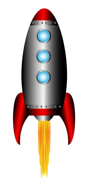 Démarrage fusée — Image vectorielle