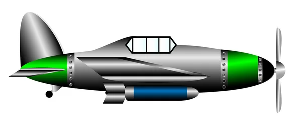 WW2 fighter — Stock vektor