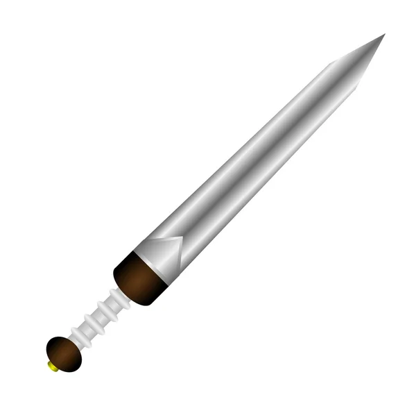 Gladio - una spada corta Legionario romano — Vettoriale Stock