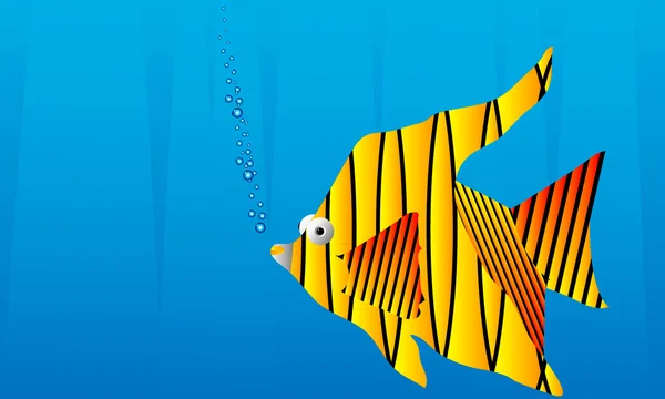 Красивая рыба — стоковый вектор