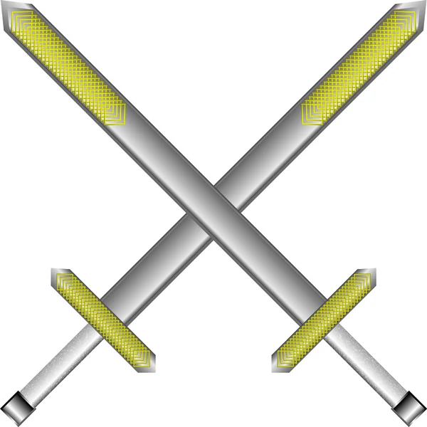 Schwertkreuz — Stockvektor