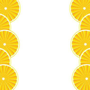 Citrus fruit background clipart