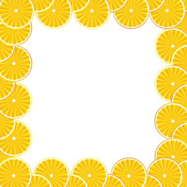 Citrus fruit background clipart