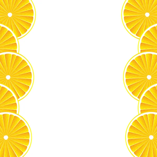 Citrusvruchten achtergrond — Stockvector