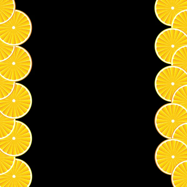Цитрусові фрукти фону — стоковий вектор