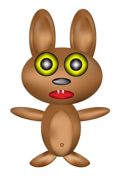नरम खिलौना खरगोश (Hare) ) — स्टॉक वेक्टर