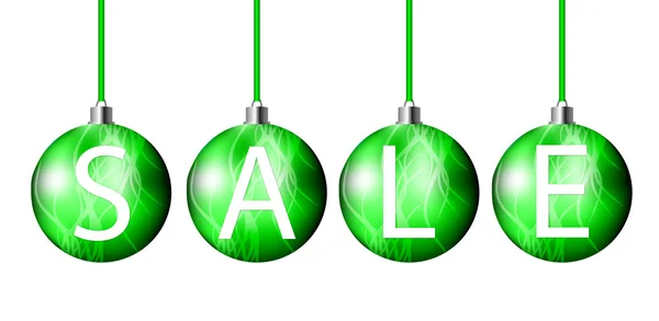 Símbolo de ventas de Navidad — Vector de stock