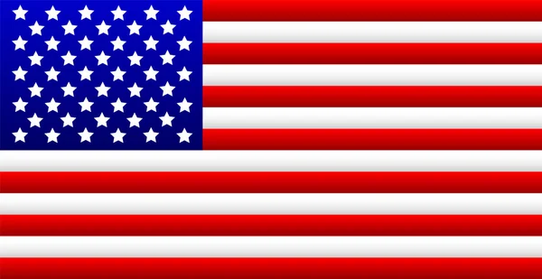 USA flagga — Stock vektor