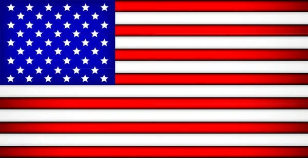 USA vlag — Stockvector