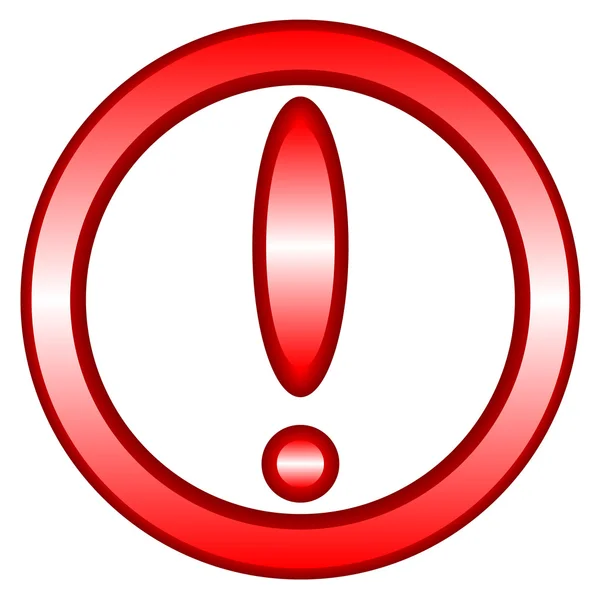 Attention sign — Stock Vector