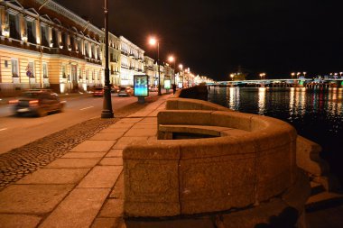 st.petersburg, İngilizce set of gece görünümü