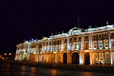 gece st.petersburg devlet hermitage Müzesi