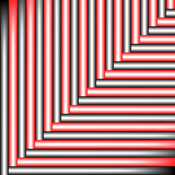 Abstrait rouge fond noir — Image vectorielle