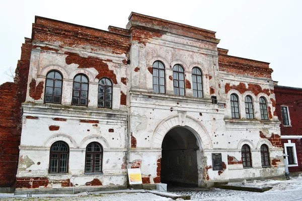 Старые ворота Брестской крепости — стоковое фото