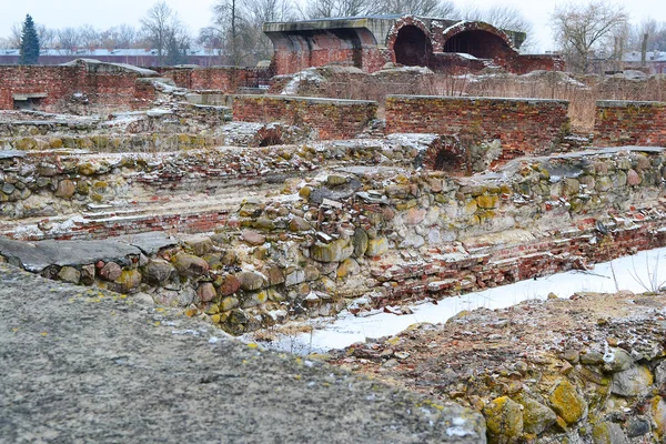 Руины Брестской крепости — стоковое фото