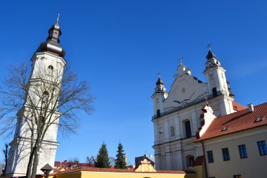 pinsk eski kesiminde Roma Katolik Katedrali