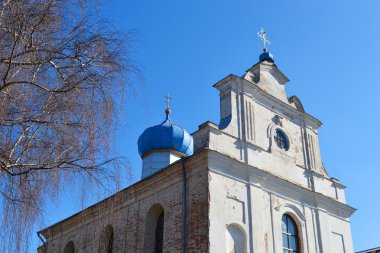 pinsk eski kesiminde Ortodoks katedrali