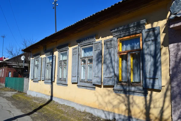 Pinsk eski bölümünde bina — Stok fotoğraf