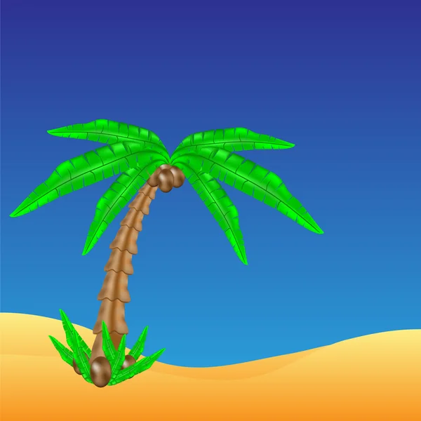 Sahara désert — Image vectorielle