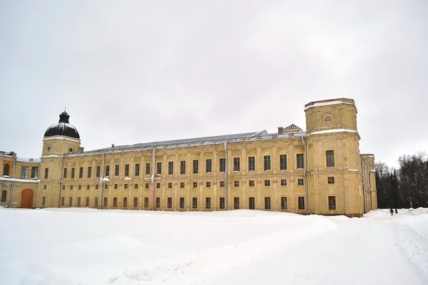 The Gatchina palace at winter — Stock Photo, Image