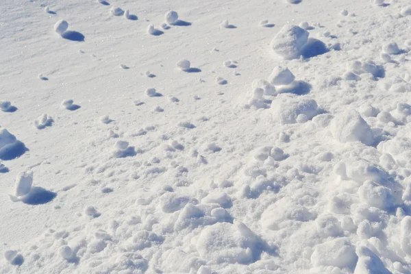 Świeże tło śniegu — Zdjęcie stockowe