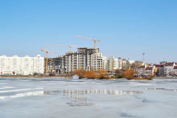 Vista de Minsk — Fotografia de Stock