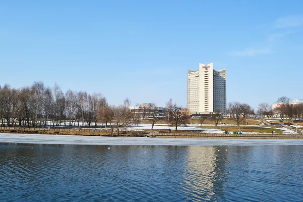 Utsikt över Minsk — Stockfoto