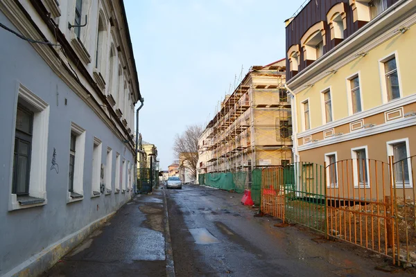 Улица в старой части Минска — стоковое фото
