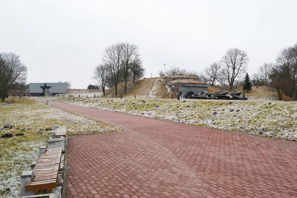 Památník komplex brestskaya pevnosti — Stock fotografie