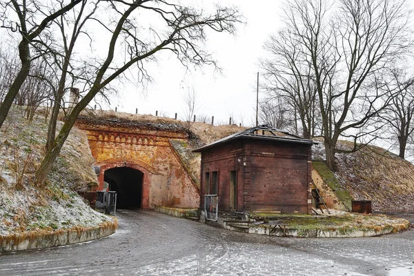 Старые ворота Брестской крепости — стоковое фото