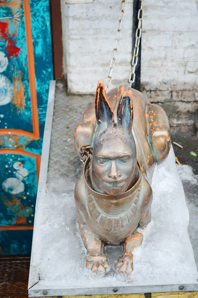 Estatua de una liebre — Foto de Stock