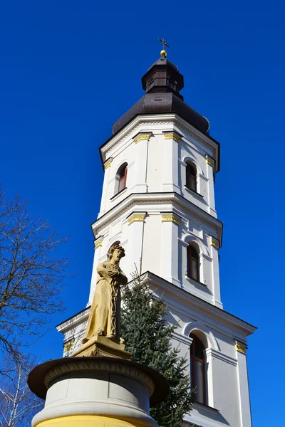 stock image An old bell tower in Pinsk