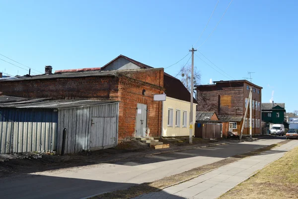Pinsk eski kesiminde sokak — Stok fotoğraf