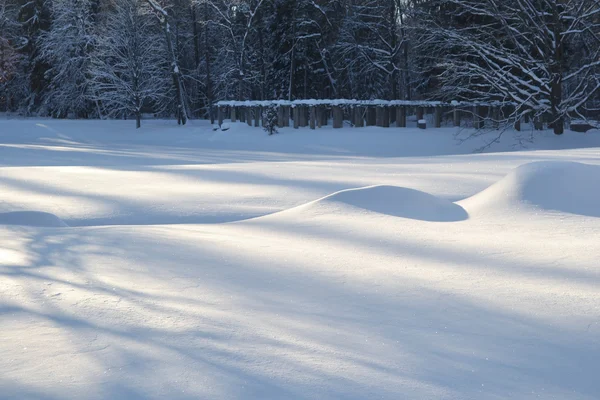 Снігові замети зимові — стокове фото