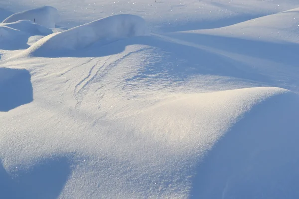 Vintern snödrivorna — Stockfoto