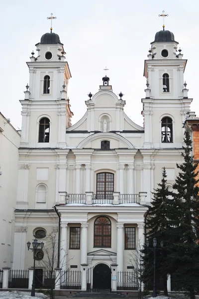 Roman Catholic Cathedral in Minsk — Stock Photo, Image