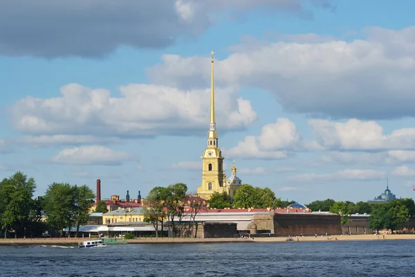 A Fortaleza de Pedro e Paulo, São Petersburgo — Fotografia de Stock