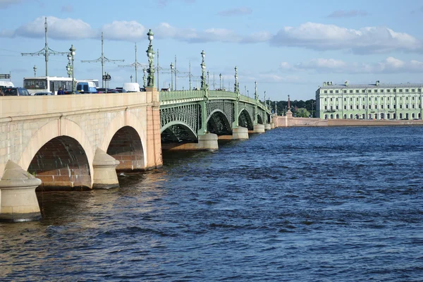Trinity Bridge a San Pietroburgo — Foto Stock