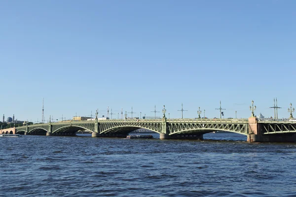Троїцький міст в Санкт-Петербурзі — стокове фото