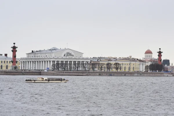 Arrow Vasilevsky isola, San Pietroburgo , — Foto Stock