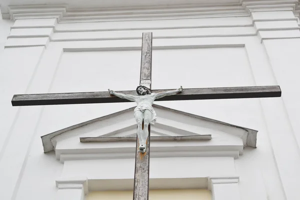 耶稣基督在十字架上Ježíš Kristus na kříž — 图库照片