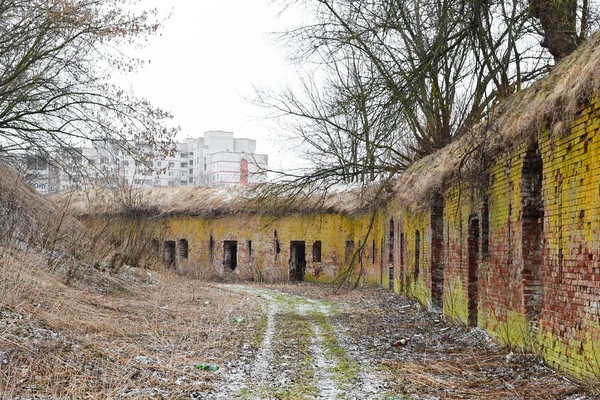东炮台、 布雷斯特的废墟 — 图库照片