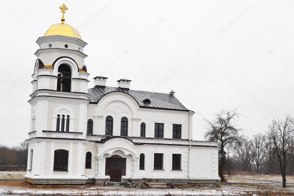 Church in Brest Fortress, Belarus