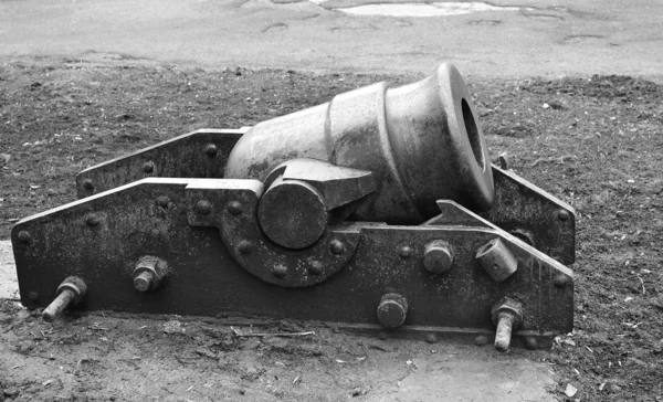 Vecchio cannone a Vitebsk, Bielorussia . — Foto Stock