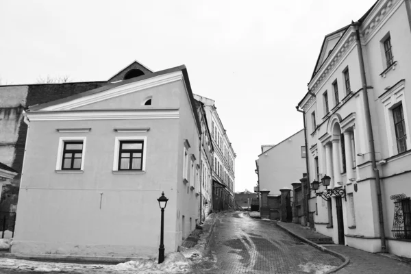 Street in the central part of Minsk — Stock Photo, Image