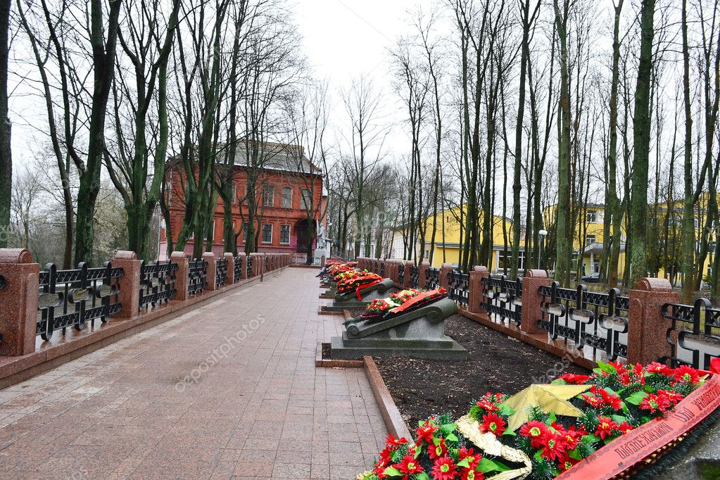Military cemetery in Vitebsk