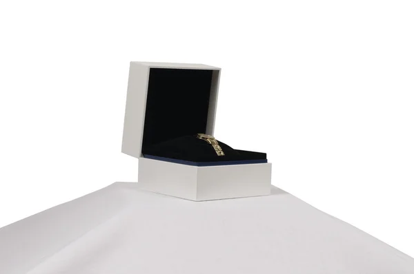 stock image Gold Watch in its box